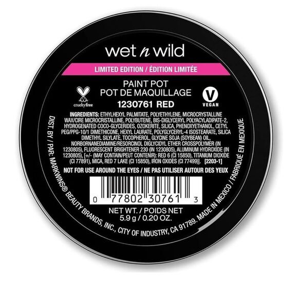 Wet n Wild Fantasy Makets Red Body Paint - Picture 3 of 3